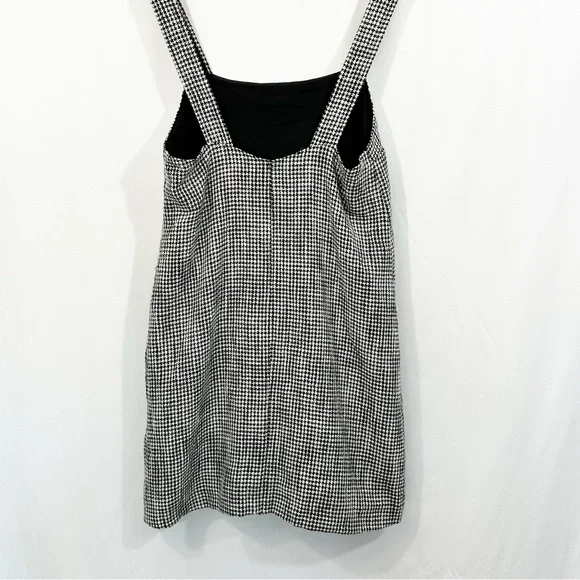 Abercrombie and Fitch Houndstooth Plaid Jumper Dress - Picture 7 of 9